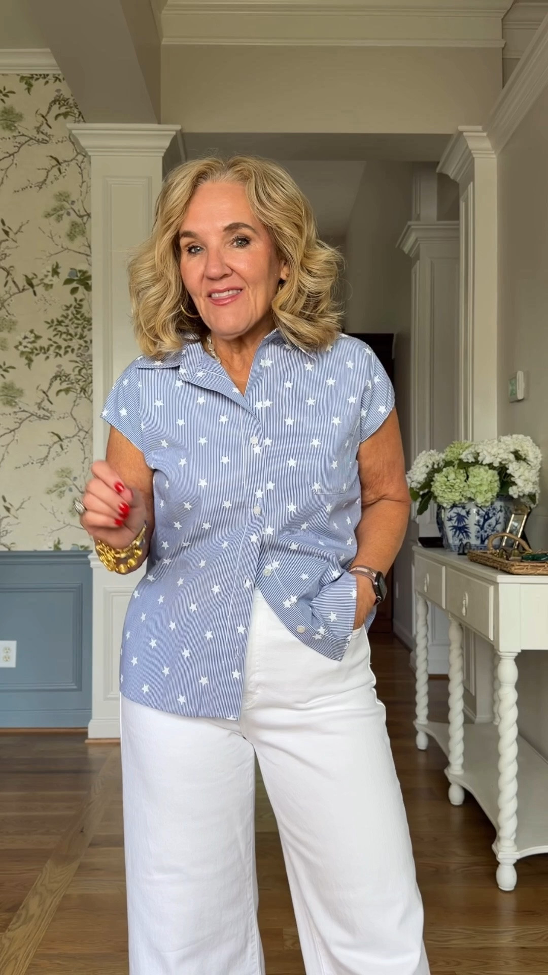 Avara latest summer collection 
15% off code good 1x NANETTE20
Blouses and dresses size medium 
Jeans size 29
Don’t miss the accessories 

Summer dresses summer casual outfits red white blue outfits

#LTKOver40 #LTKootd #LTKSeasonal