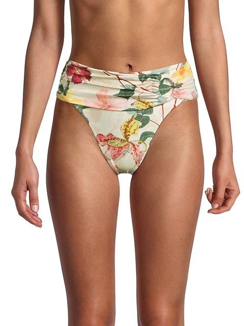 Hibiscus Cheeky Bikini Bottom | Saks Fifth Avenue