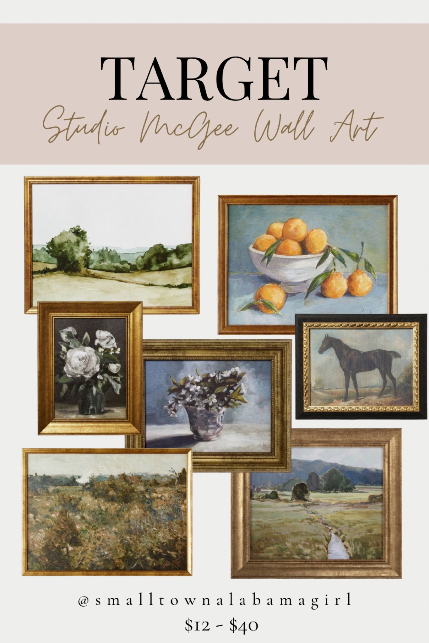 Liven up those bare walls with a Target x Studio McGee piece of wall art. 


#target #targetfinds #targethome #studiomcgee #wallart #art

#LTKHome #LTKStyleTip #LTKFindsUnder50