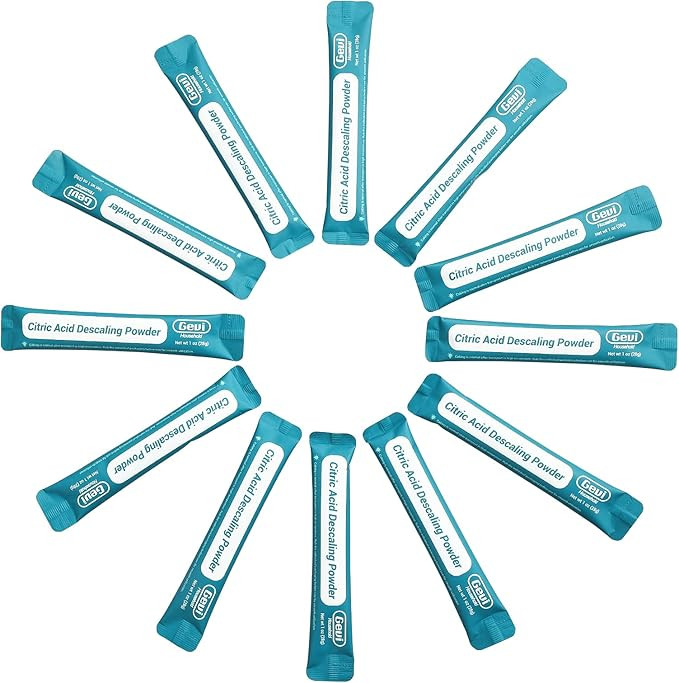 Gevi Household Ice Maker Descaling Powder | 12 Use & Individually Packed for Each Use | Organic C... | Amazon (US)