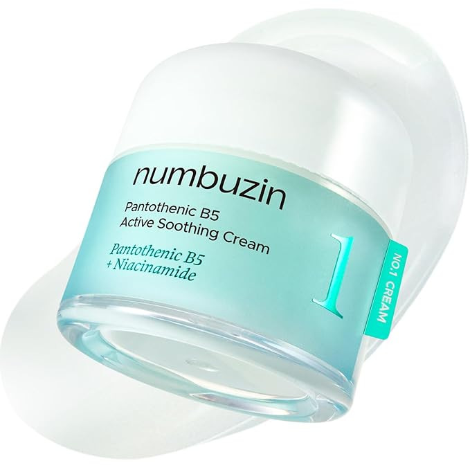 numbuzin No.1 Pantothenic B5 Active Soothing Cream | Remove sebum and skin troubles, Pantothenic ... | Amazon (US)