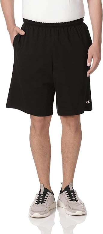 Champion Men's 9" Everyday Cotton Short with Pockets | Amazon (US)