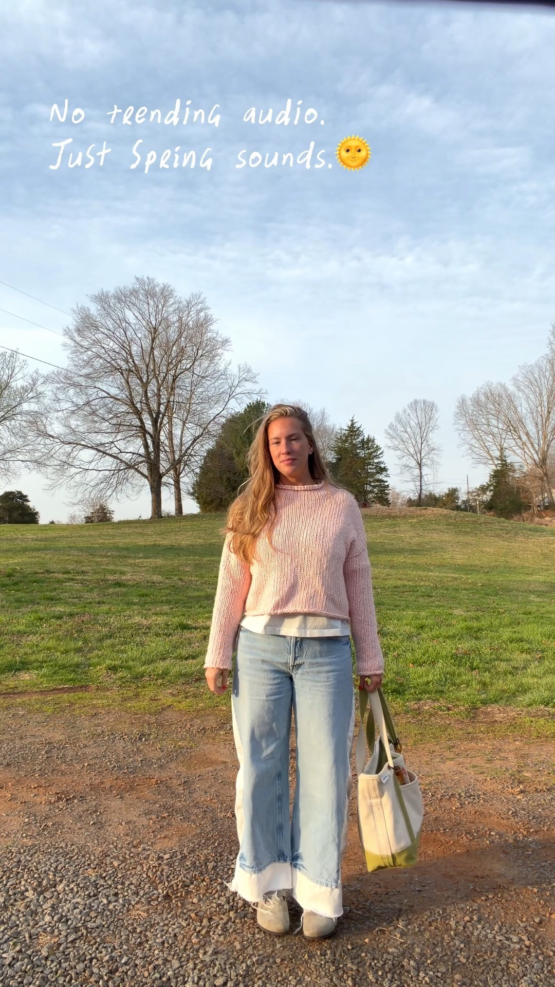 Spring layers 
Rollneck knit sweater 
Light Mother denim
Favorite tote

#LTKgrwm #LTKmomlife #LTKSeasonal