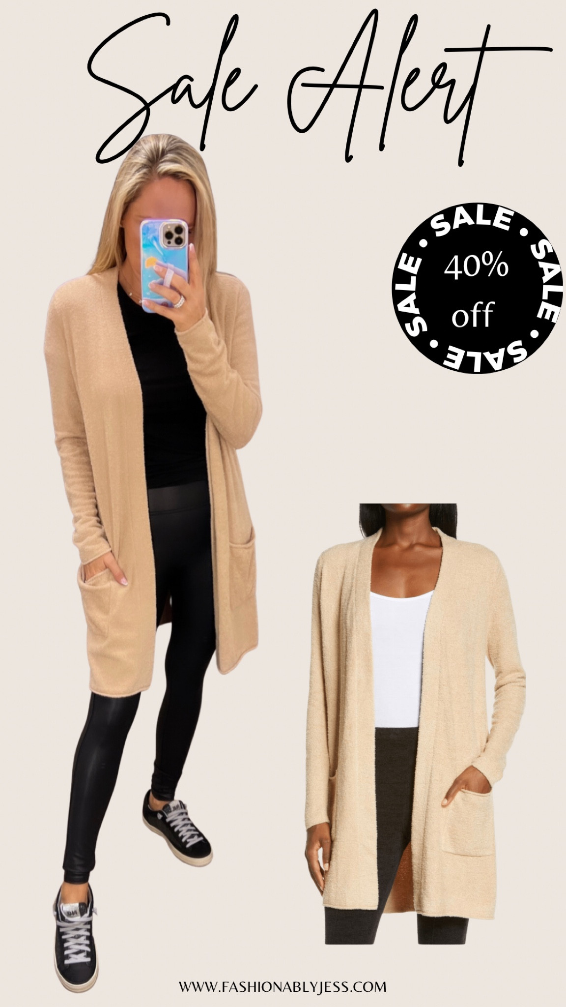 The coziest barefoot dreams cardigan on sale. Would make the perfect holiday gift. Wearing small 

#LTKsalealert #LTKSeasonal #LTKHoliday