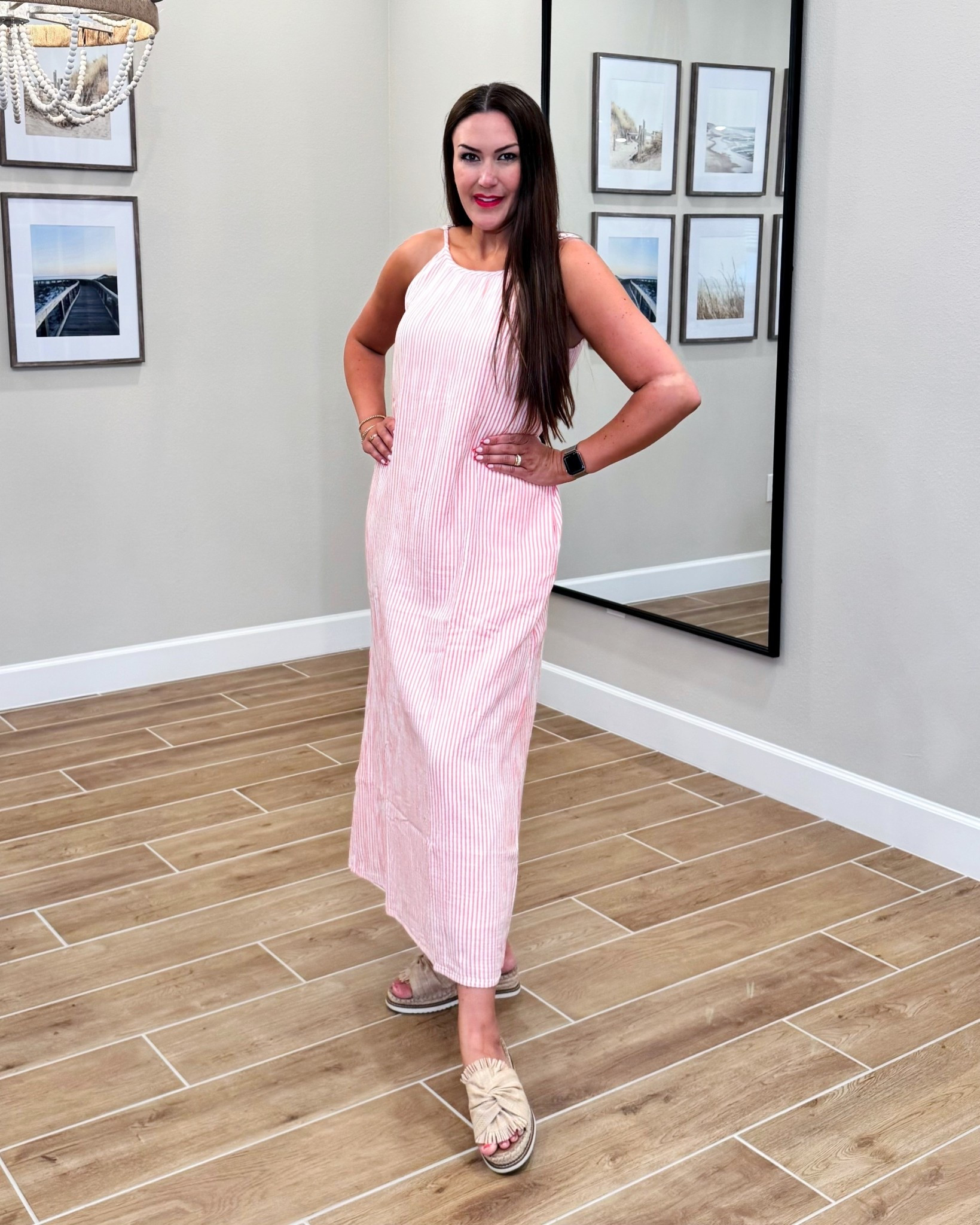 love searsucker for summer 🩷 this dress is amazing quality at a great price point!

I’m 5’6” wearing size Small (TTS) in the dress, size 8 in the espadrilles (TTS)

#LTKSeasonal #LTKFindsUnder50 #LTKFindsUnder100
