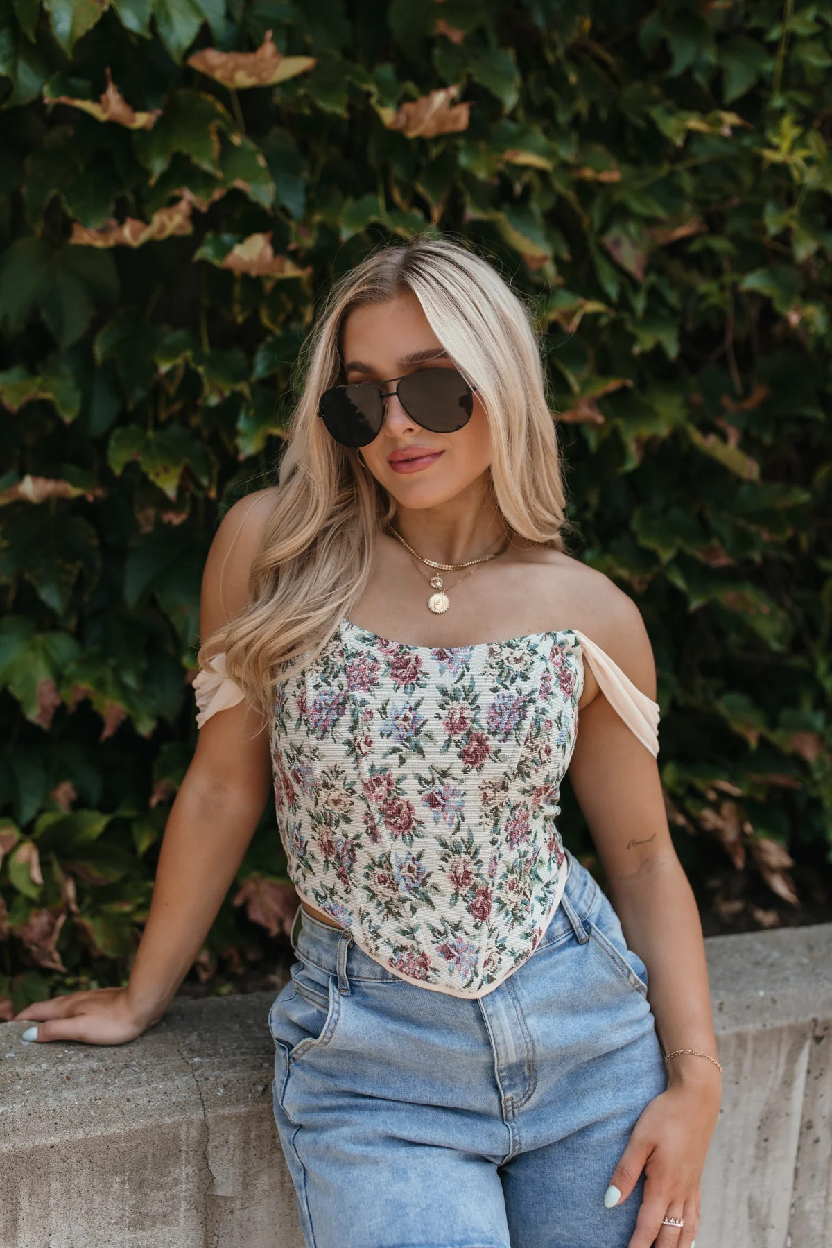 Floral Corset Top | The Post
