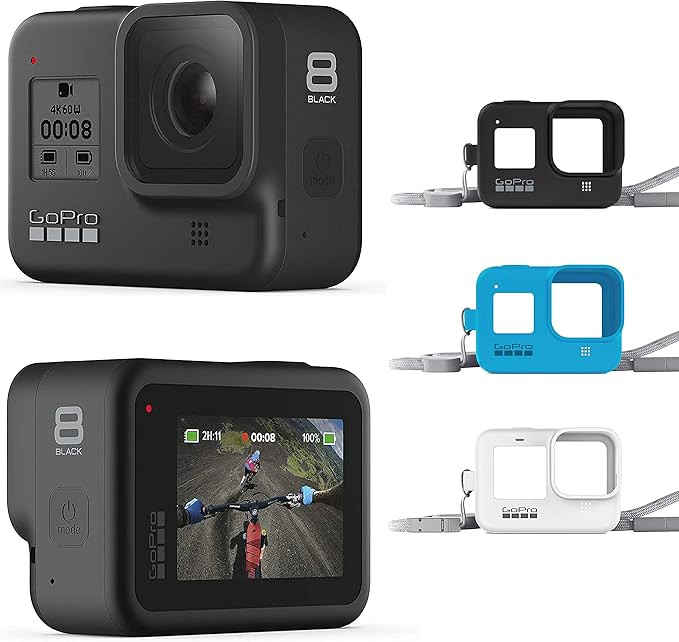GoPro HERO8 Black E-Commerce Packaging - Waterproof Digital Action Camera with Touch Screen 4K HD... | Amazon (US)