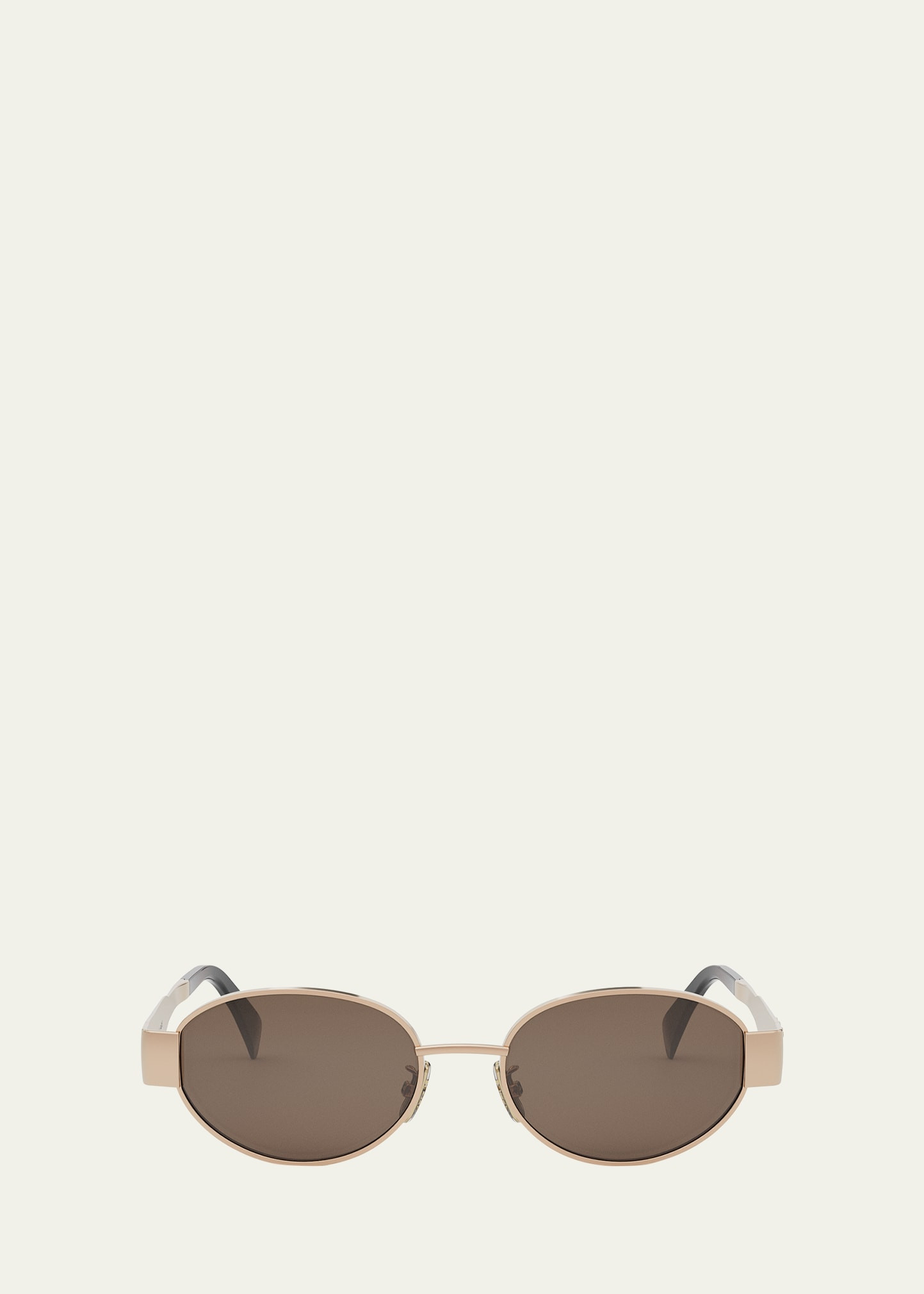 Celine Triomphe Metal Sunglasses | Bergdorf Goodman
