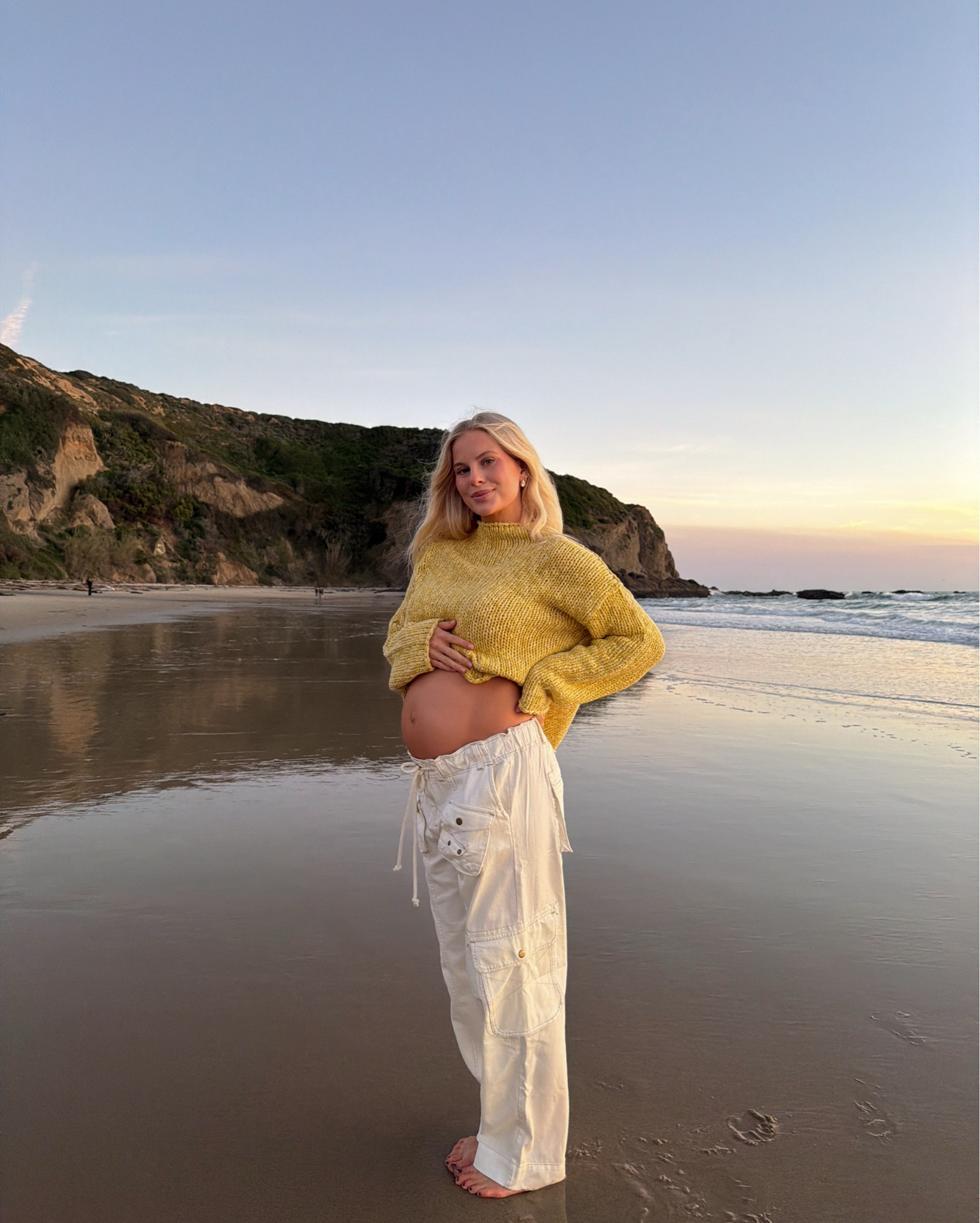 Wearing a medium in sweater (mango mint), medium in pants (sized up for pregnancy, color tofu), shoes run tts! #kathleenpost

Spring transition, errands outfit, coffee run, school drop off, school pick up, bump friendly, maternity

#LTKBump #LTKSeasonal #LTKootd