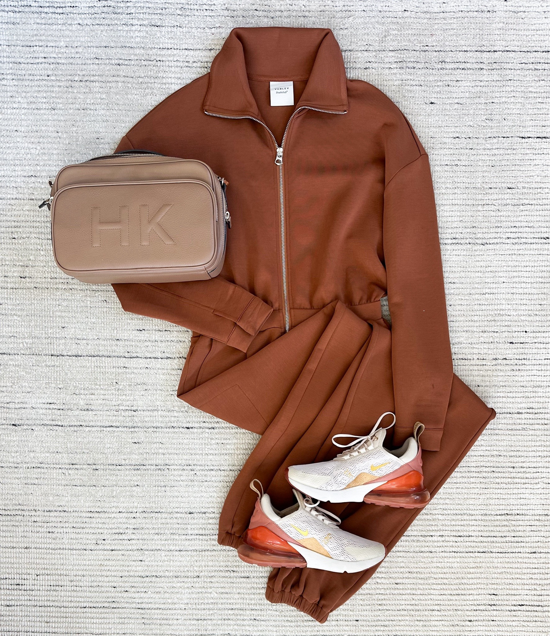 Cozy fall outfit with Burnt orange jumpsuit. Love how comfy this is and nursing friendly. Wearing size XXS. 

#LTKSeasonal #LTKStyleTip