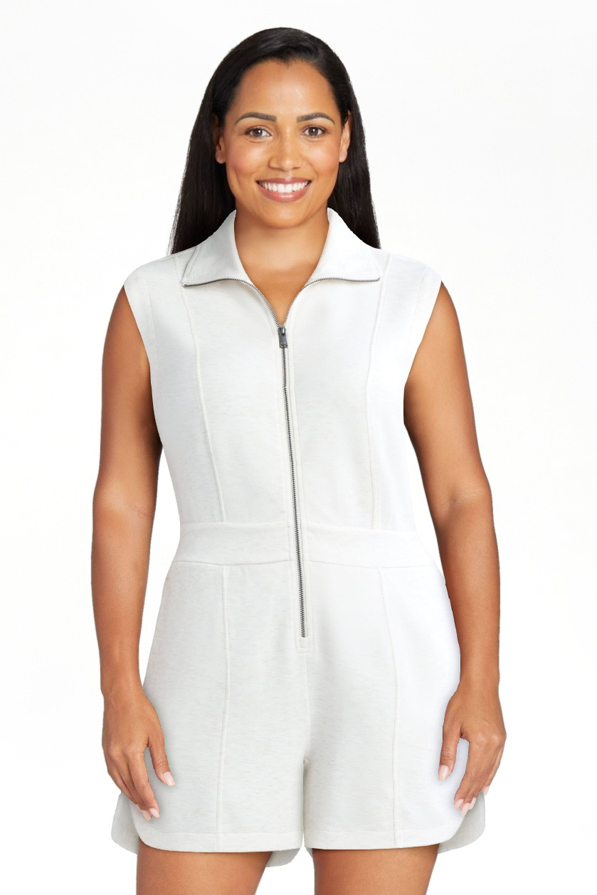 Avia Women's and Women's Plus Knit Romper, Sizes XS-4X | Walmart (US)