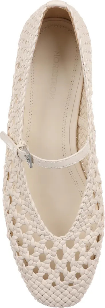 Maren Woven Mary Jane Flat (Women) | Nordstrom