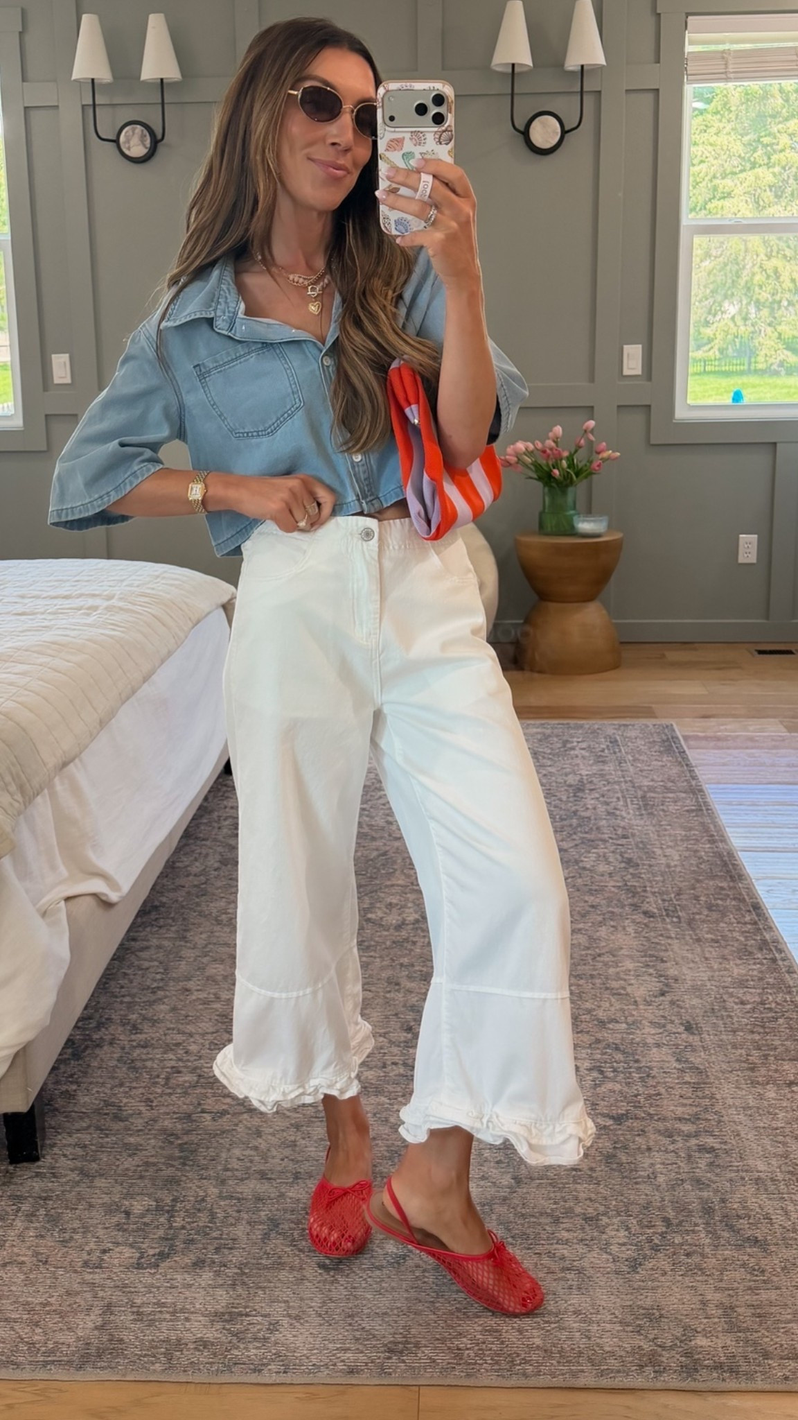 Okayyyyyy I’m not gonna lie this might be my favorite outfit this whole month! 🤩🍒 

#coolmom #girlsnight #summertime

#LTKWorkwear #LTKTravel #LTKootd