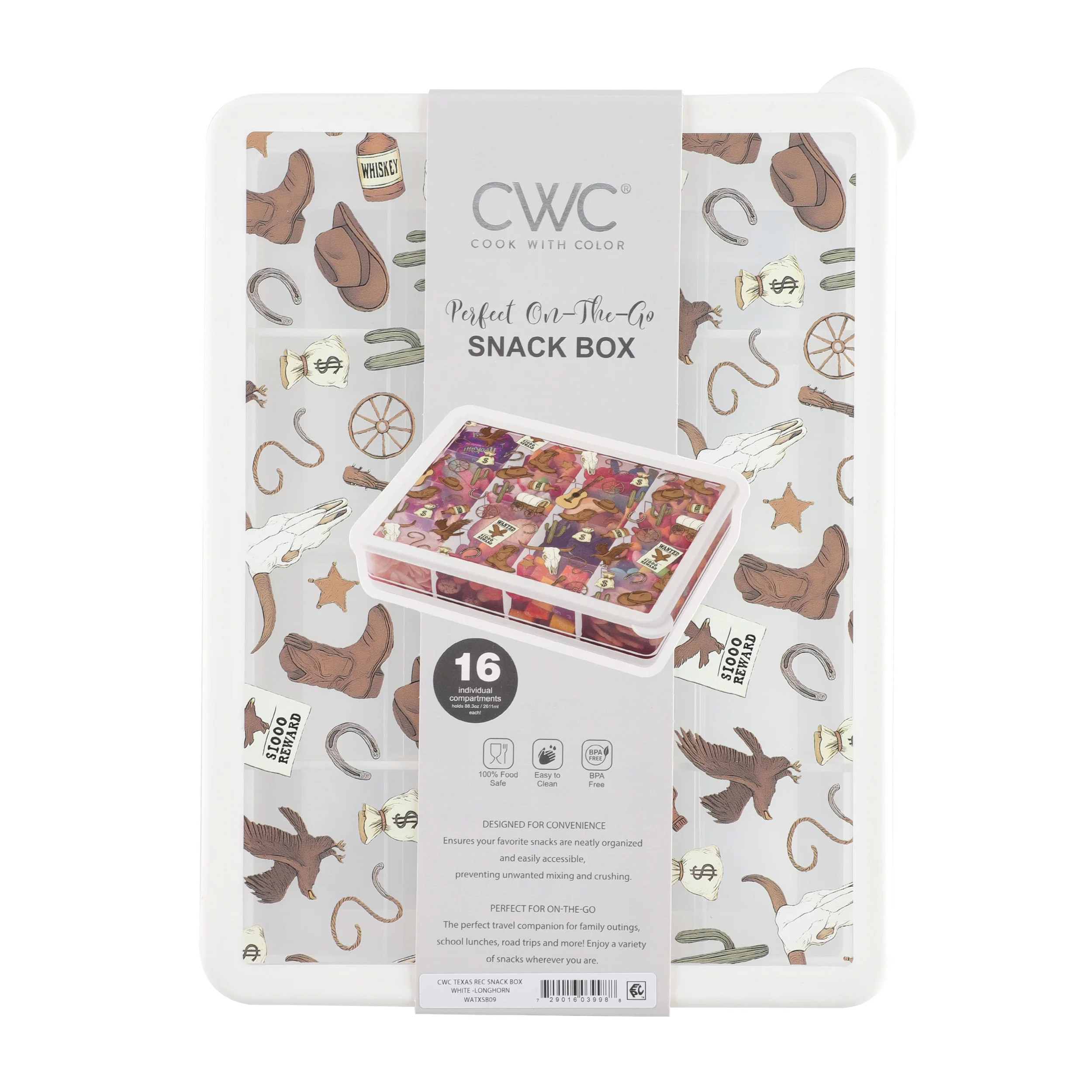 CWC TEXAS REC SNACK BOX TAUPE 1 | Walmart (US)
