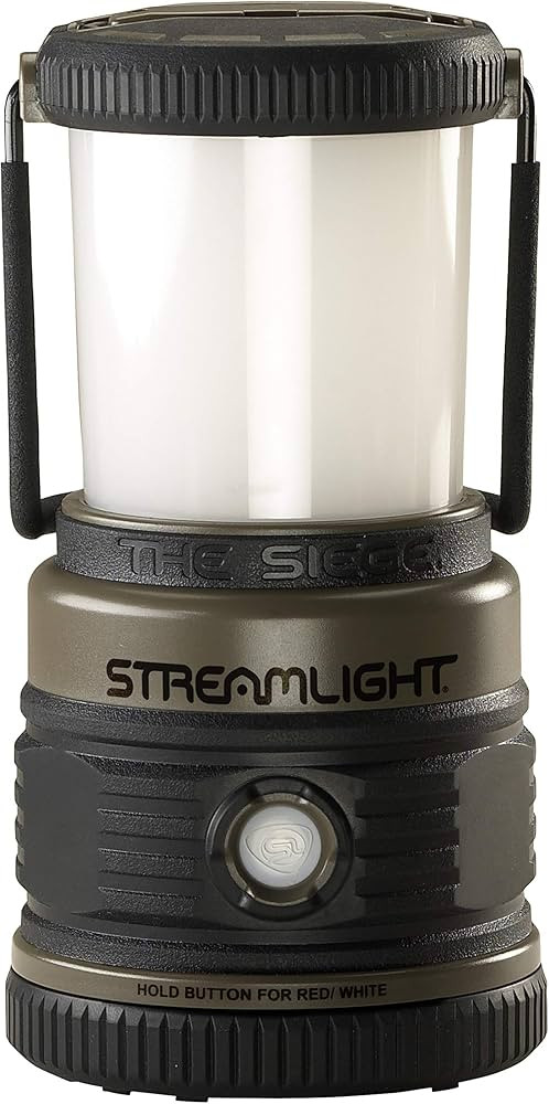 Streamlight 44931 Siege 540-Lumen Compact D Alkaline Outdoor Hand Lantern/Flashlight Combo, Coyot... | Amazon (US)