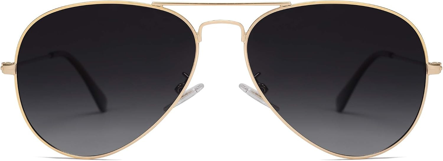 SOJOS Polarized Aviator Sunglasses for Men Women Classic Vintage Sunnies | Amazon (US)