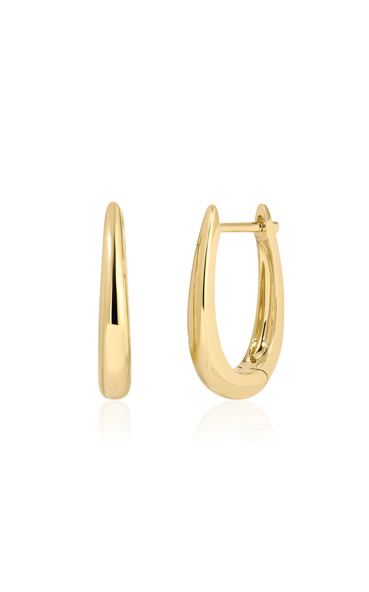 Maeve 14K Yellow Gold Hoop Earrings | Moda Operandi (Global)