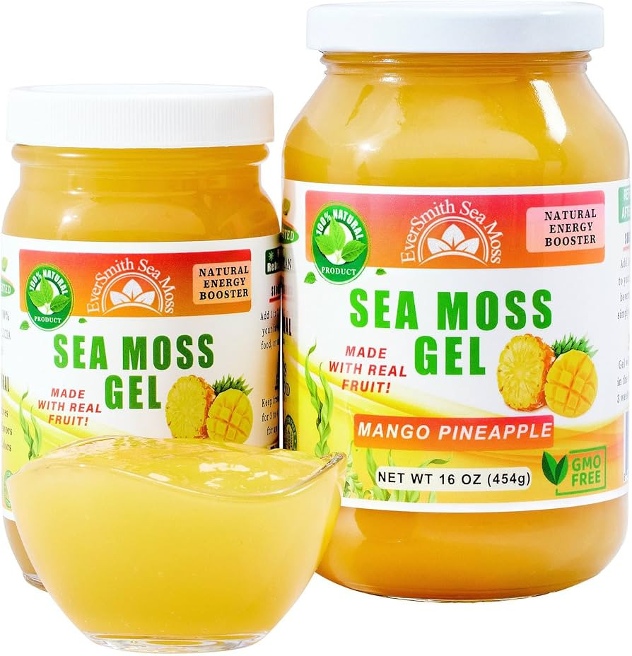Wildcrafted Irish Sea Moss Gel | Made in USA | Rich in Vitamins & Minerals | Sea Moss Gel Raw | N... | Amazon (US)