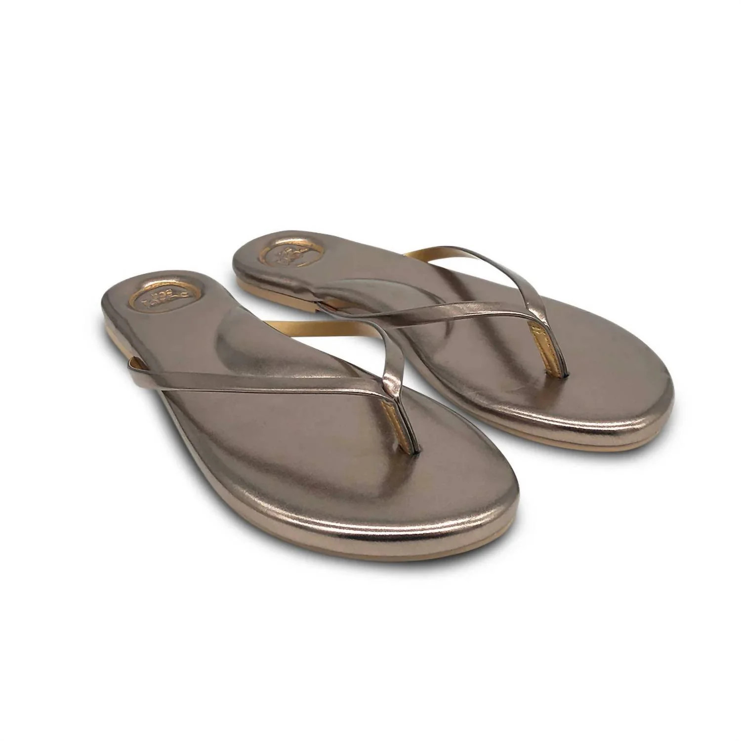 Women's Indie Sandal In Metallic Pewter | Shop Simon
