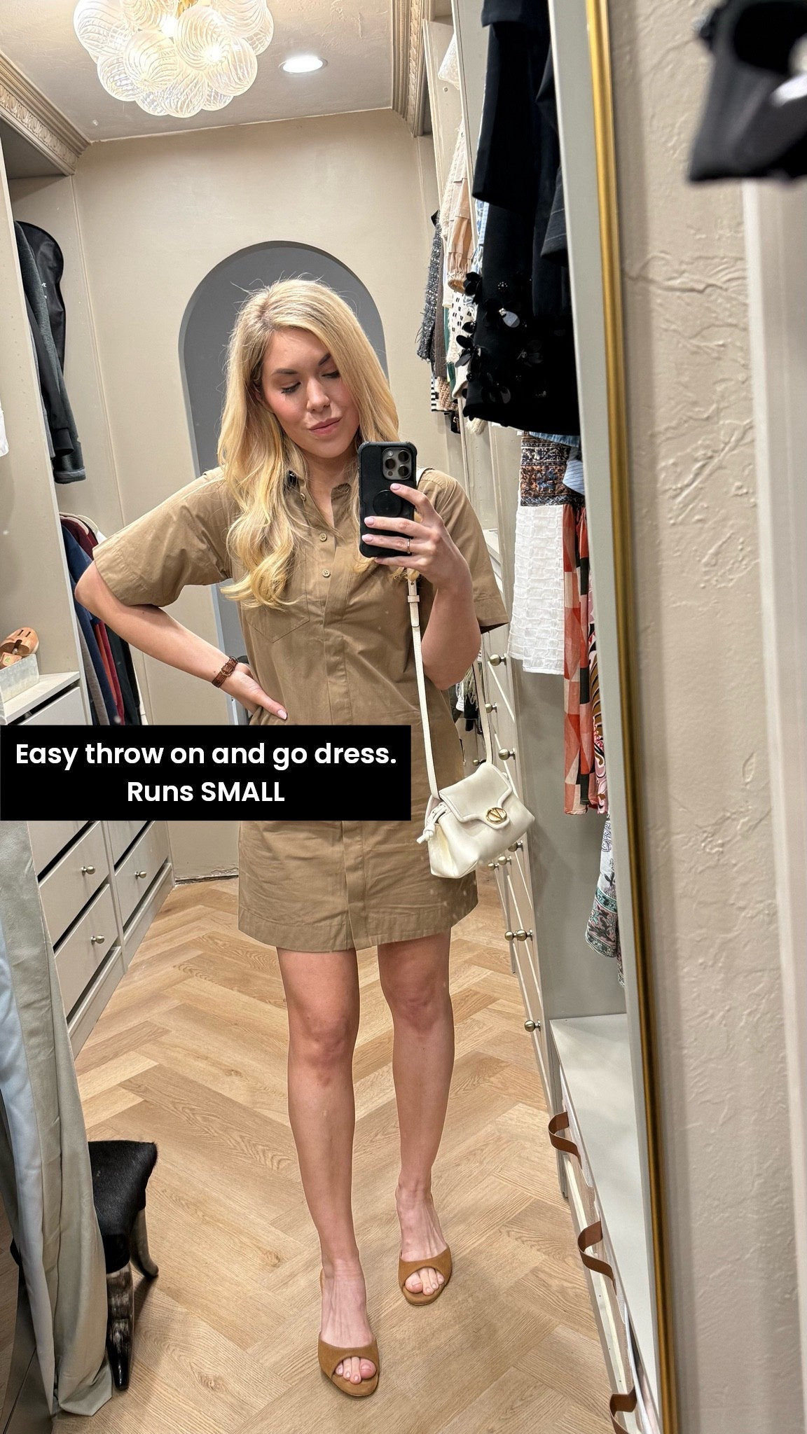 Tan dress
Summer dress
Suede sandal 
sandals

#LTKootd #LTKgrwm #LTKdayinmylife