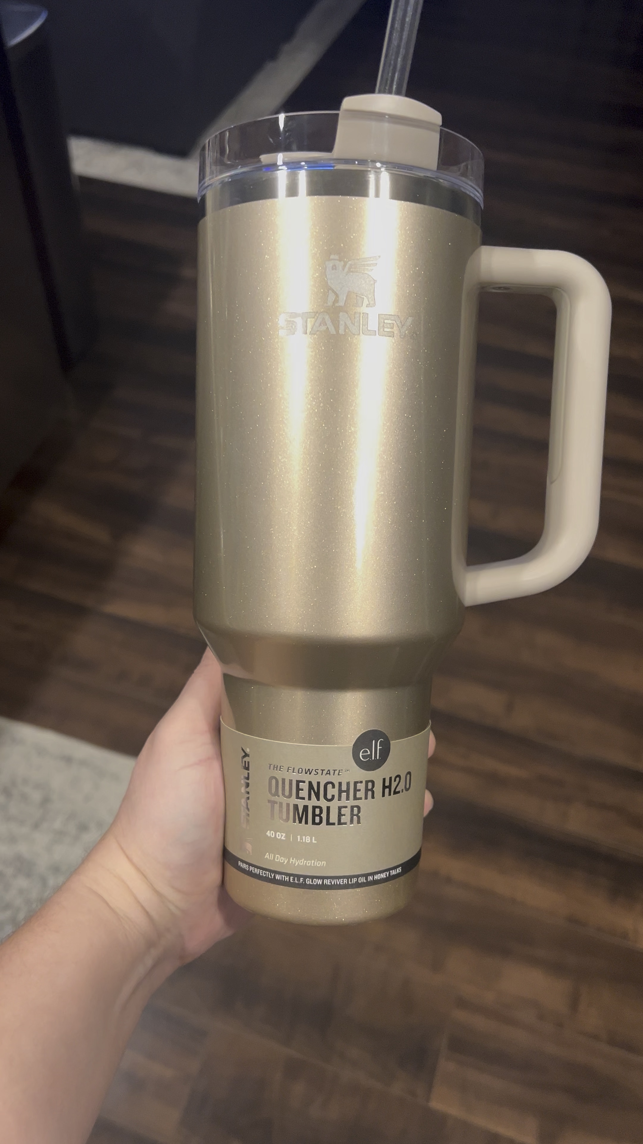 This Stanley tumbler stopped me in my tracks and I kept telling myself I didn’t need it but clearly, I did 😂 The sparkle is so beautiful! I love this color! 

#stanley #stanleytumbler #targetfinds #targetxstanley #woodandgray #giftidea #holidaygiftidea 

#LTKHome #LTKGiftGuide
