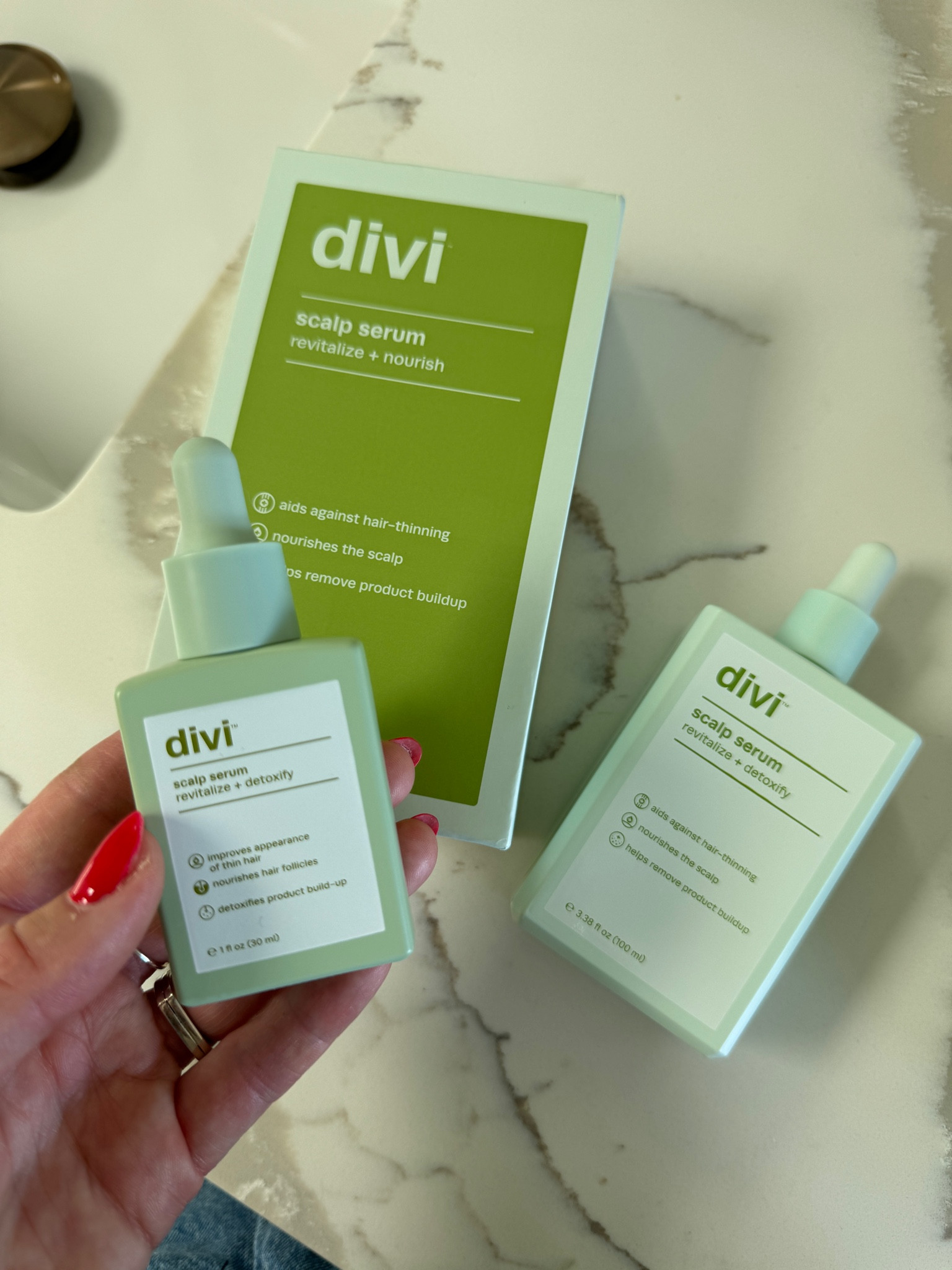 Divi hair scalp serum! 
