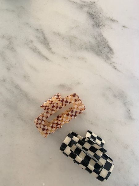Checkered hair clips from Amazon that remind me of Free People. 



#LTKbeauty #LTKstyletip #LTKunder50
