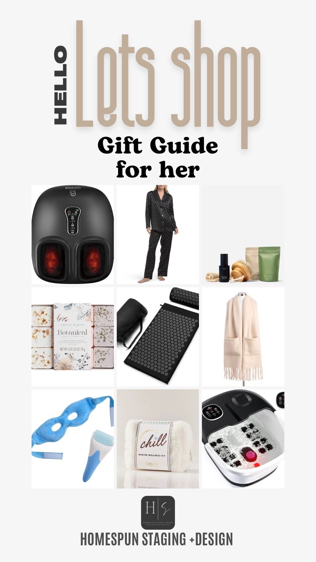 Let’s shop for her.  Who does all the shopping for the holidays in your house?  Here is to hoping Santa treats you to some of these wonderful gift ideas or the special ladies in your life who deserve all the pampering.  #giftsforher #treatyourself

#LTKHoliday #LTKGiftGuide #LTKmomlife