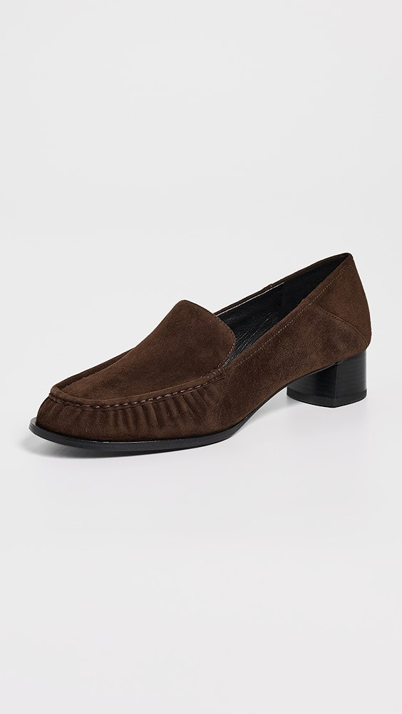 Nadia Heeled Loafers 35mm | Shopbop