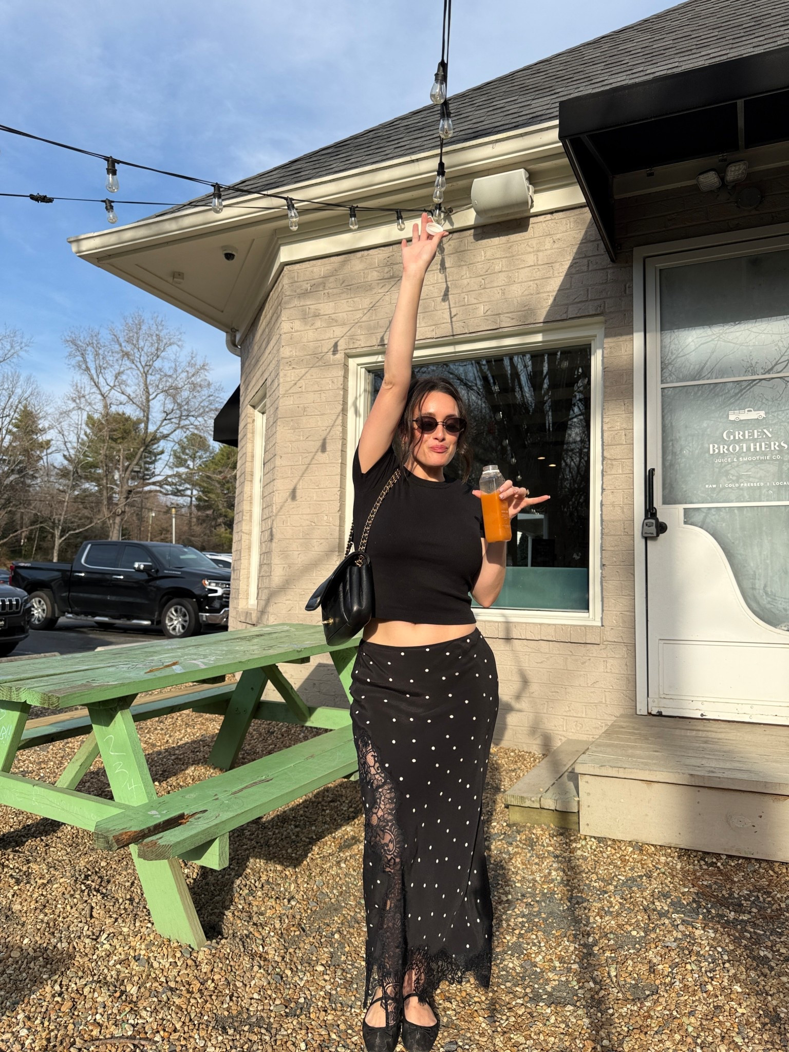 All black + polka dot ‘fit 🫧

#LTKootd #LTKgrwm