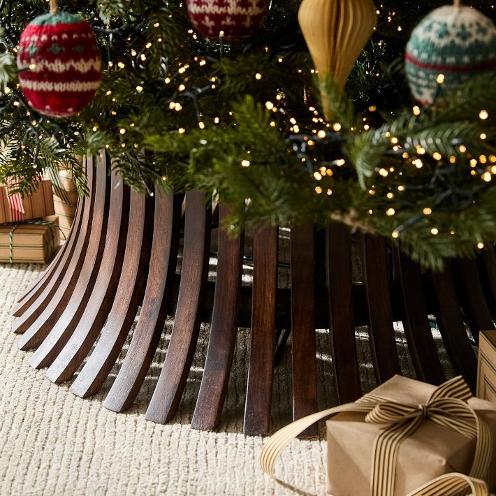 Modern Wood Tree Collar | West Elm (US)