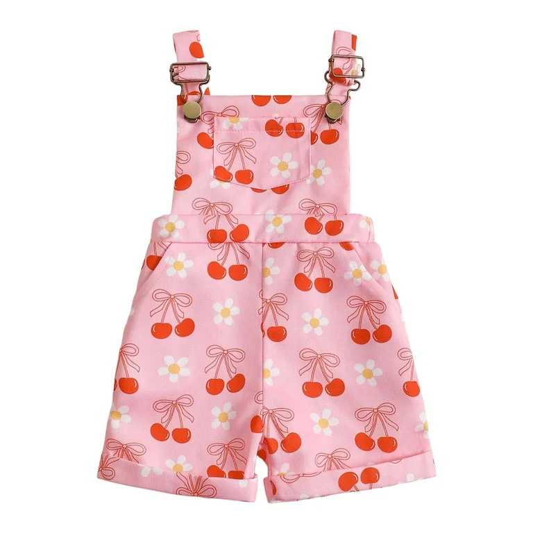 Wxirdiow Jumpsuits for Teen Girls Toddler Baby Girls Romper Sleeveless Jumpsuit Summer Clothes Ad... | Walmart (US)
