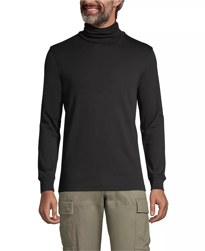 Men's Super Soft Supima Turtleneck T-Shirt | Macy's