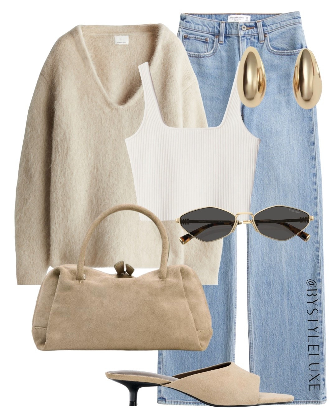 KNITWEAR - a cosy mohair blend jumper styled with my fave back in stock jeans and some suede accessories for a chic pre-Autumn look 

#jeans #knitwear #suede 

#LTKuk #LTKshoes #LTKstyletip