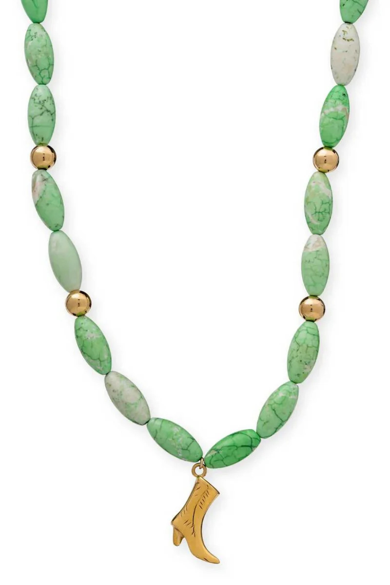 Bracha | Giddy Up Boot Necklace | Cove