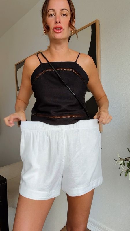 Pull on linen shorts are an absolute MUST HAVE for me in the summertime! Great for vacation, the beach, the pool, or just to wear with a cute top out with friends! So comfy and you don’t have to worry about sweat. I’m in a size S and they are 38% off right now with code AFSHORTS 

#LTKStyleTip #LTKFindsUnder50 #LTKFindsUnder100