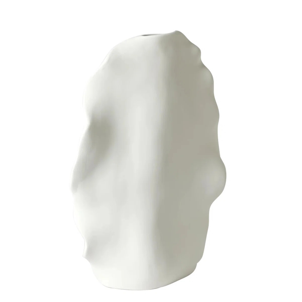 Kelp Vase-Matte White-Tall | Wayfair North America