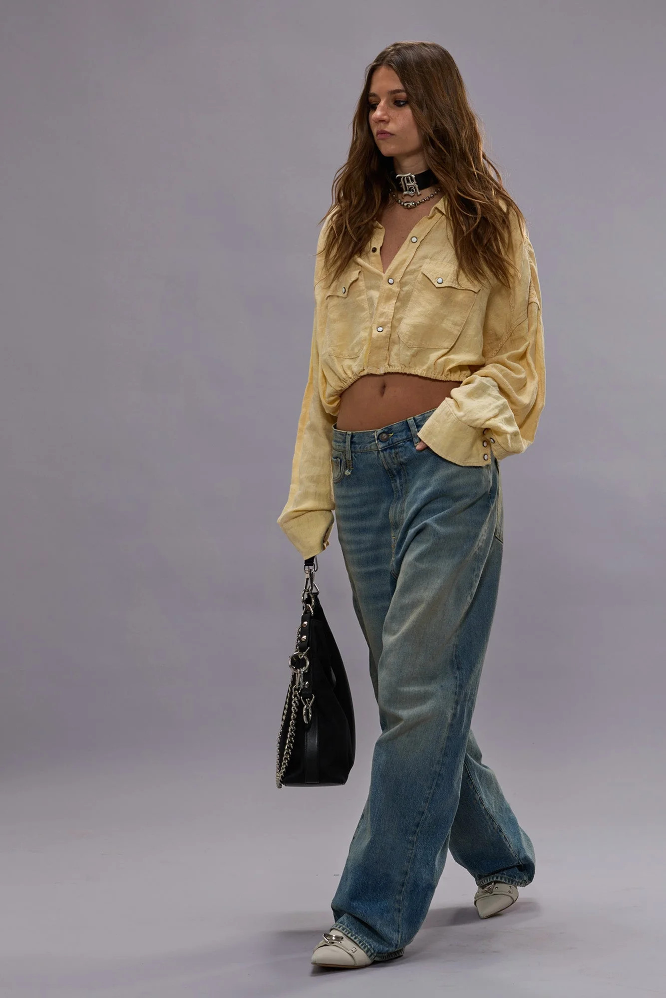 VENTI JEAN - VEILED BLUE - R13 | R13