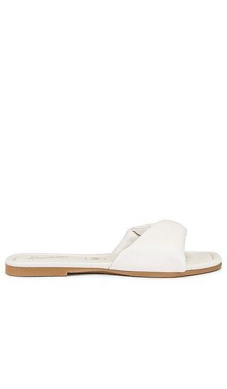 Breath of Fresh Air Slides in White Leather | Revolve Clothing (Global)