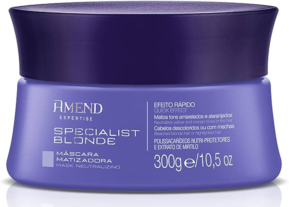 ZKMAGIC Máscara Matizadora Specialist Blonde Amend 300 G | Amazon (BR)