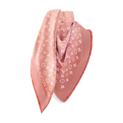 Flower Brush Shine Shawl | 24S US