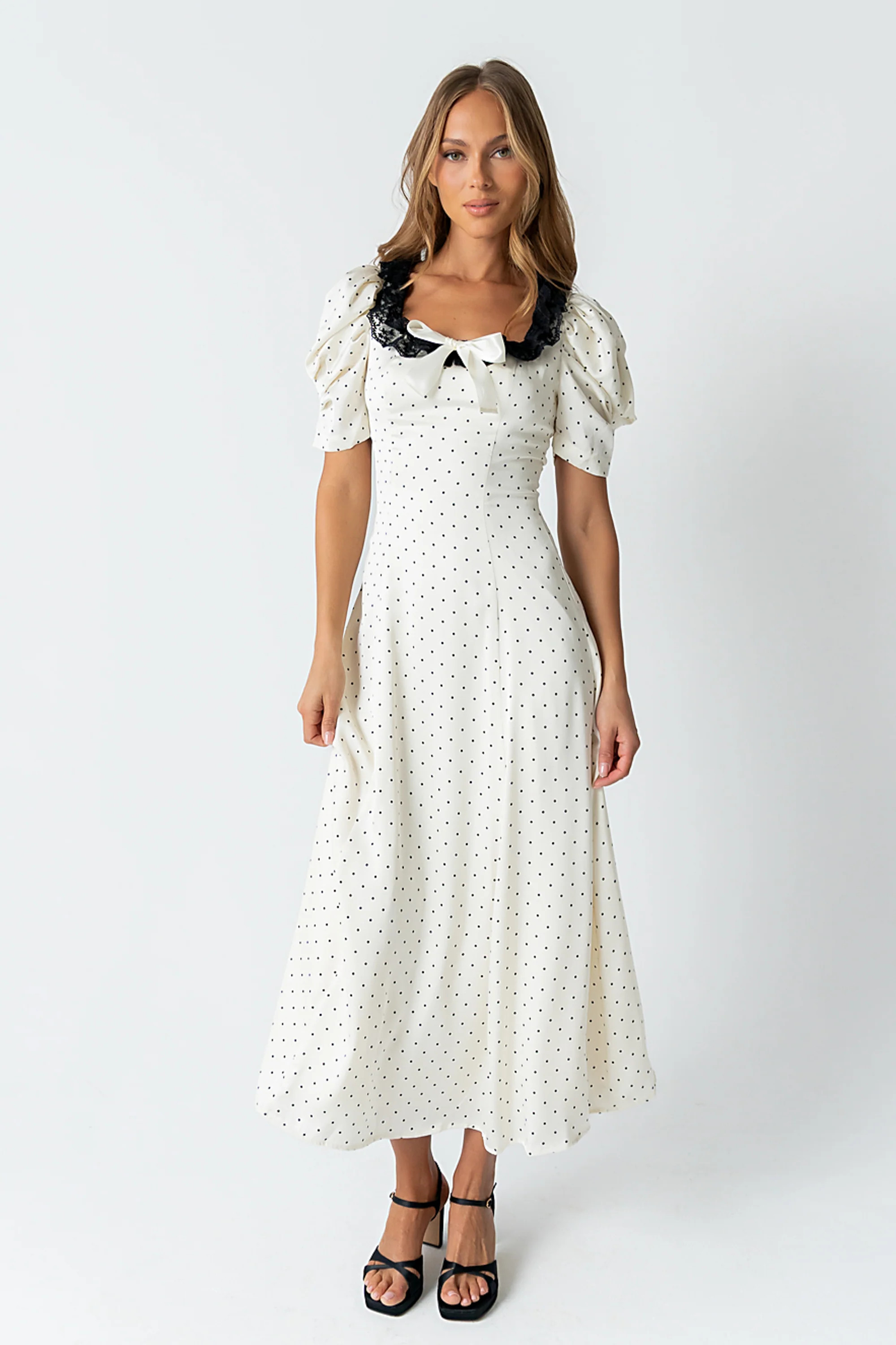Mckinley Polka Dot Maxi Dress | Böhme US