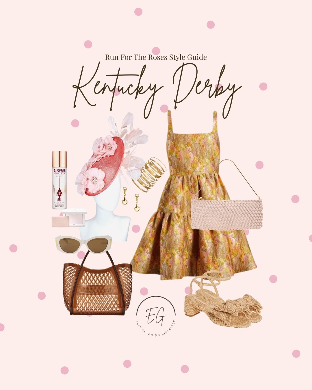 Kentucky Derby season is here, and I couldn't be more excited! It's my favorite thing to share each year!

If you're looking for Kentucky Derby outfit inspiration, you're in the right place. From stunning, one of a kind fascinators to stylish looks for men and women, l've got you covered.

Keep in mind, the fascinators I feature are unique pieces and often sell out quickly! Even if you're just dressing for a Derby themed party, I hope you find plenty of ideas here.

Follow me on Instagram @eringladding and check out my saved Kentucky Derby highlights for more! Along with my Kentucky Derby Collection and Kentucky Derby Product List right here on LTK.

Kentucky Derby Dress
Kentucky Derby Fascinators
Wedding Dress Inspo
Event Dress Inspo
Vacation Outfit