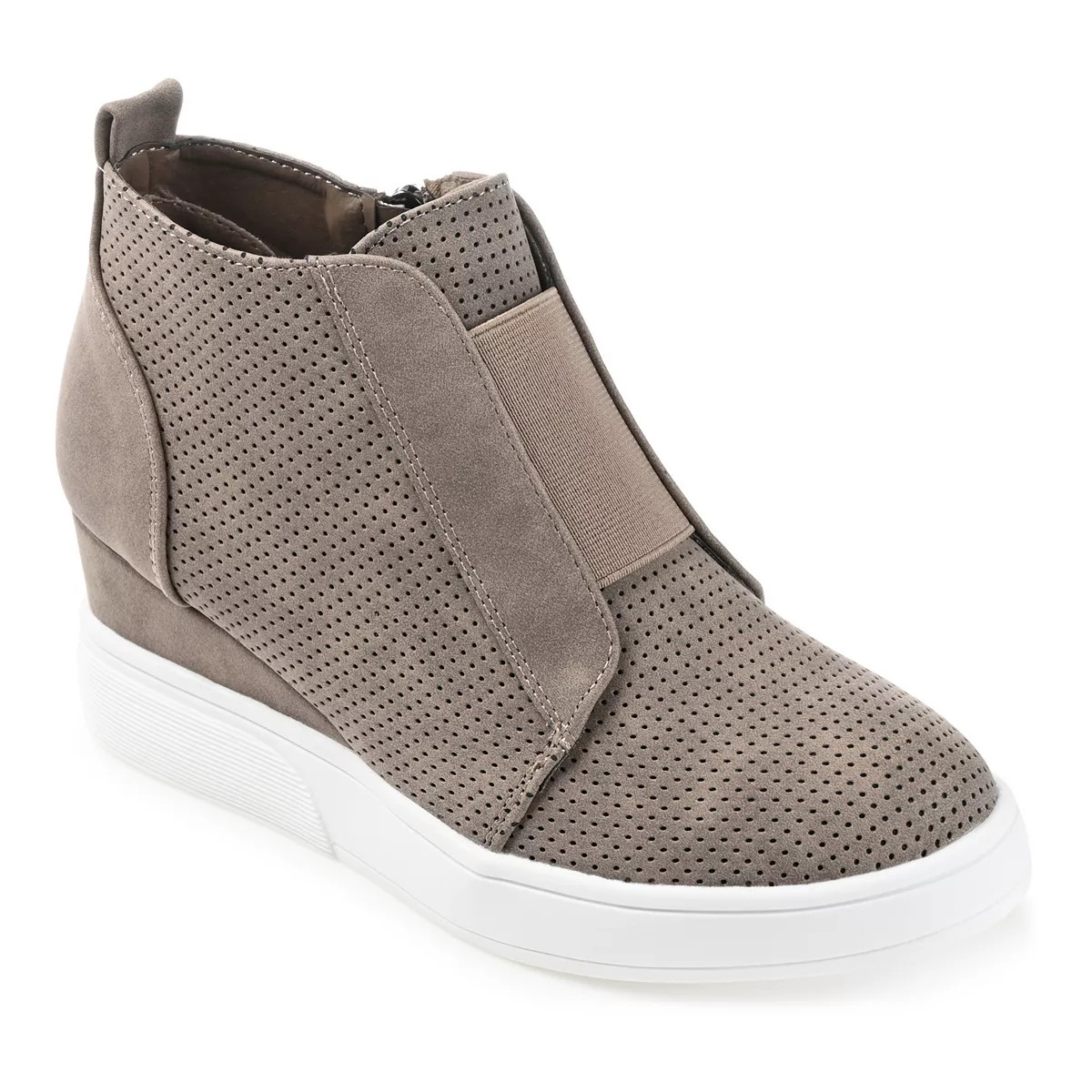 Journee Collection Clara Women's Wedge Sneakers | Kohl's