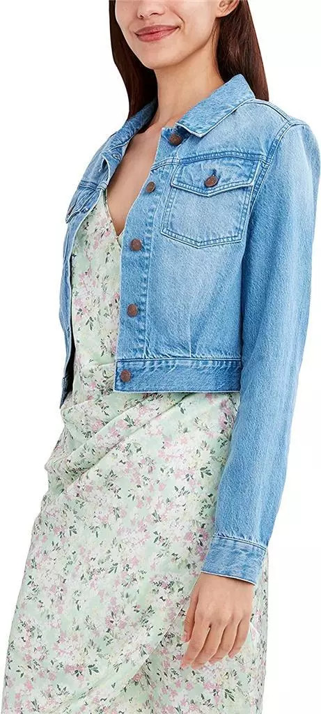 New BCBGeneration Women Button Front Denim Jeans Jacket Outerwear Large BCBG | eBay US