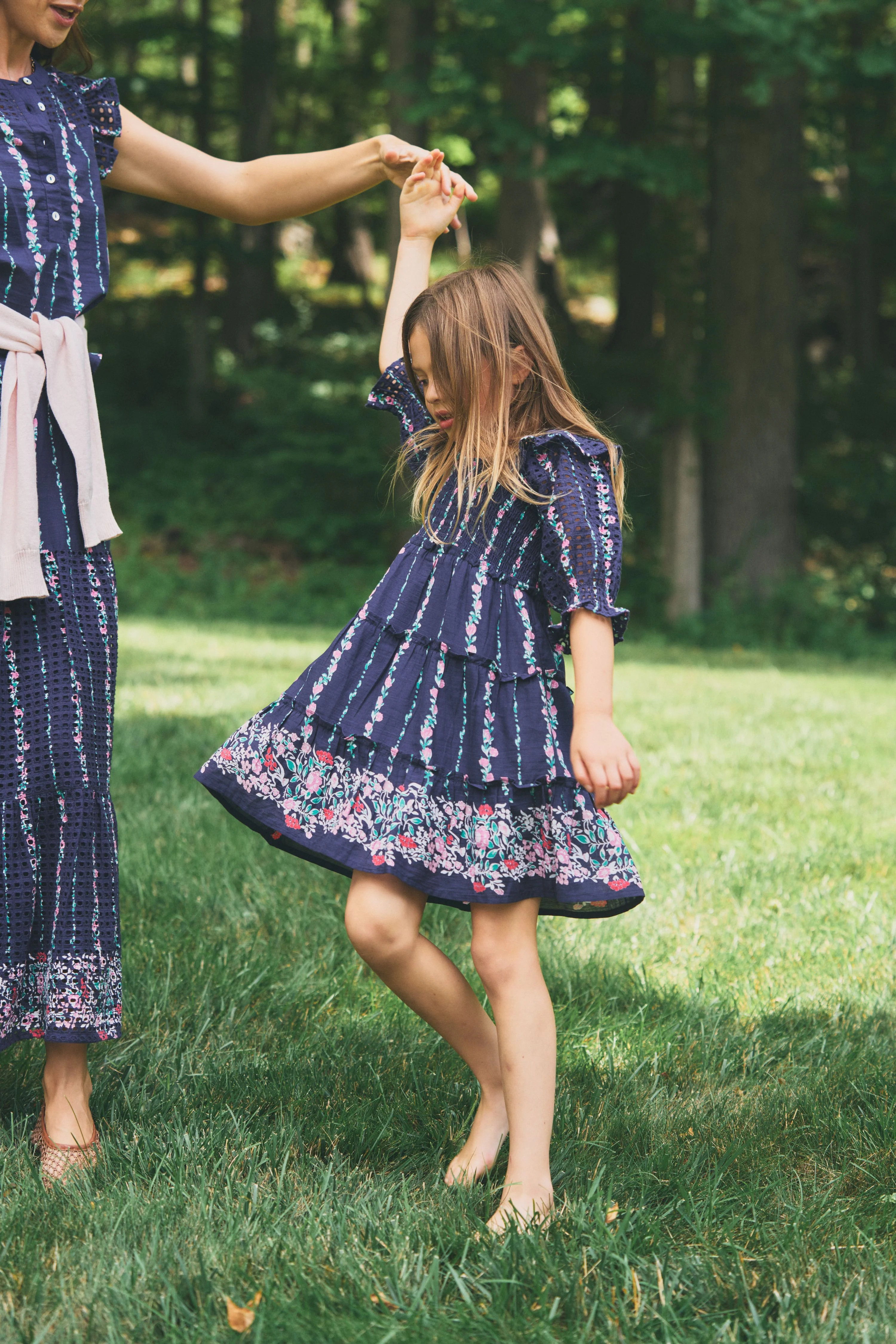 Kids Alba Eyelet Ciera Dress | Roller Rabbit
