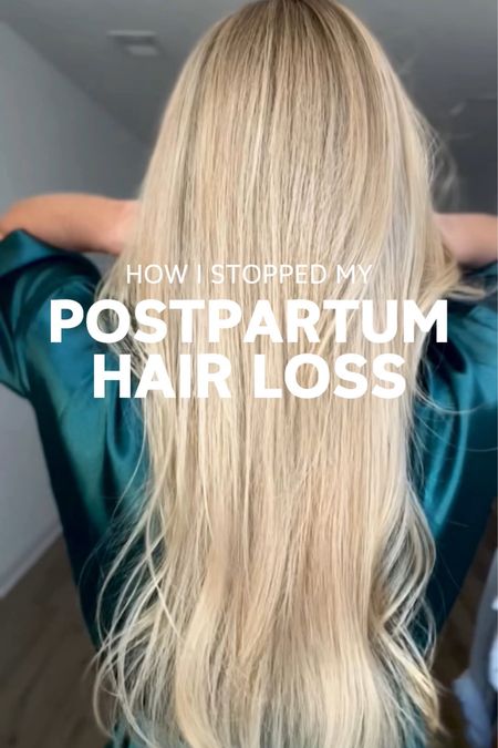 These hair products have helped my color treated hair grow back thicker and glossy after my postpartum hair loss 

#LTKstyletip #LTKbaby #LTKbeauty
