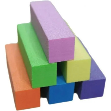 12pcs Buffing Sanding Block Nail Polisher Toenail File Nail Pedicure Tools Pedicure Buffers Blocks Nail Buffer Blocks Nail Buffers Grit Nail File Four Squares Repair | Walmart (US)