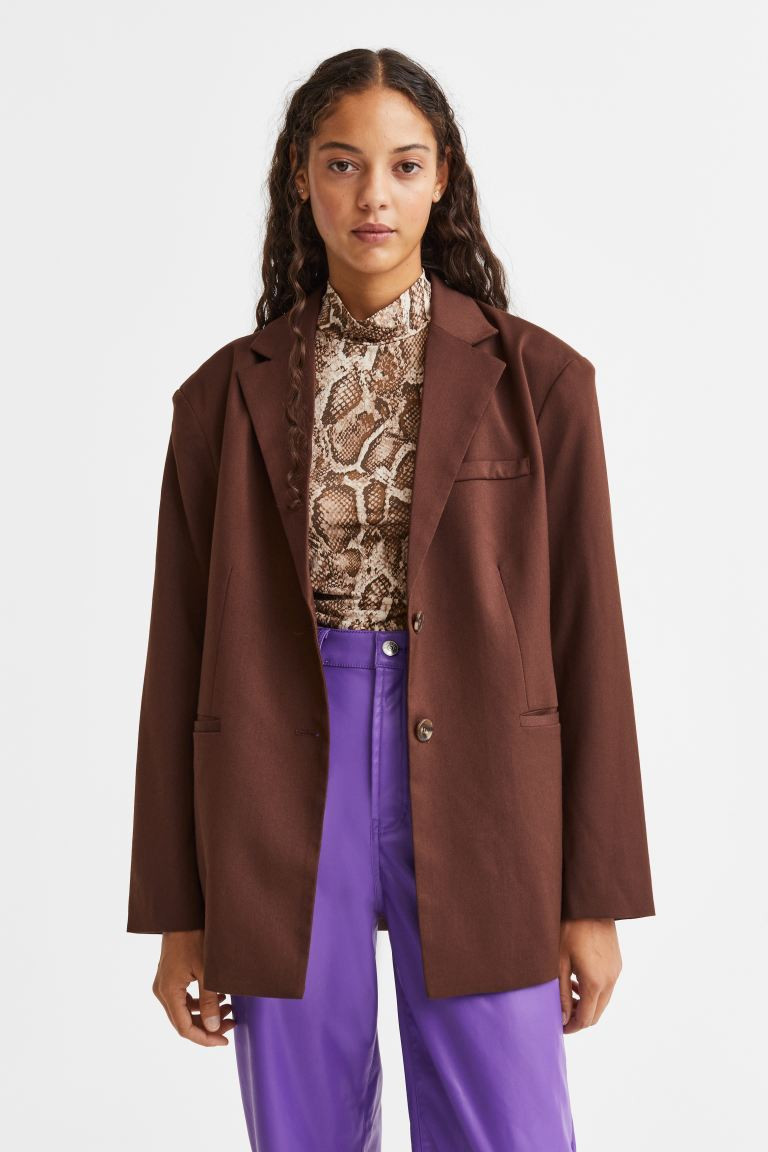 Single-breasted blazer | H&M (DE, AT, CH, NL, FI)
