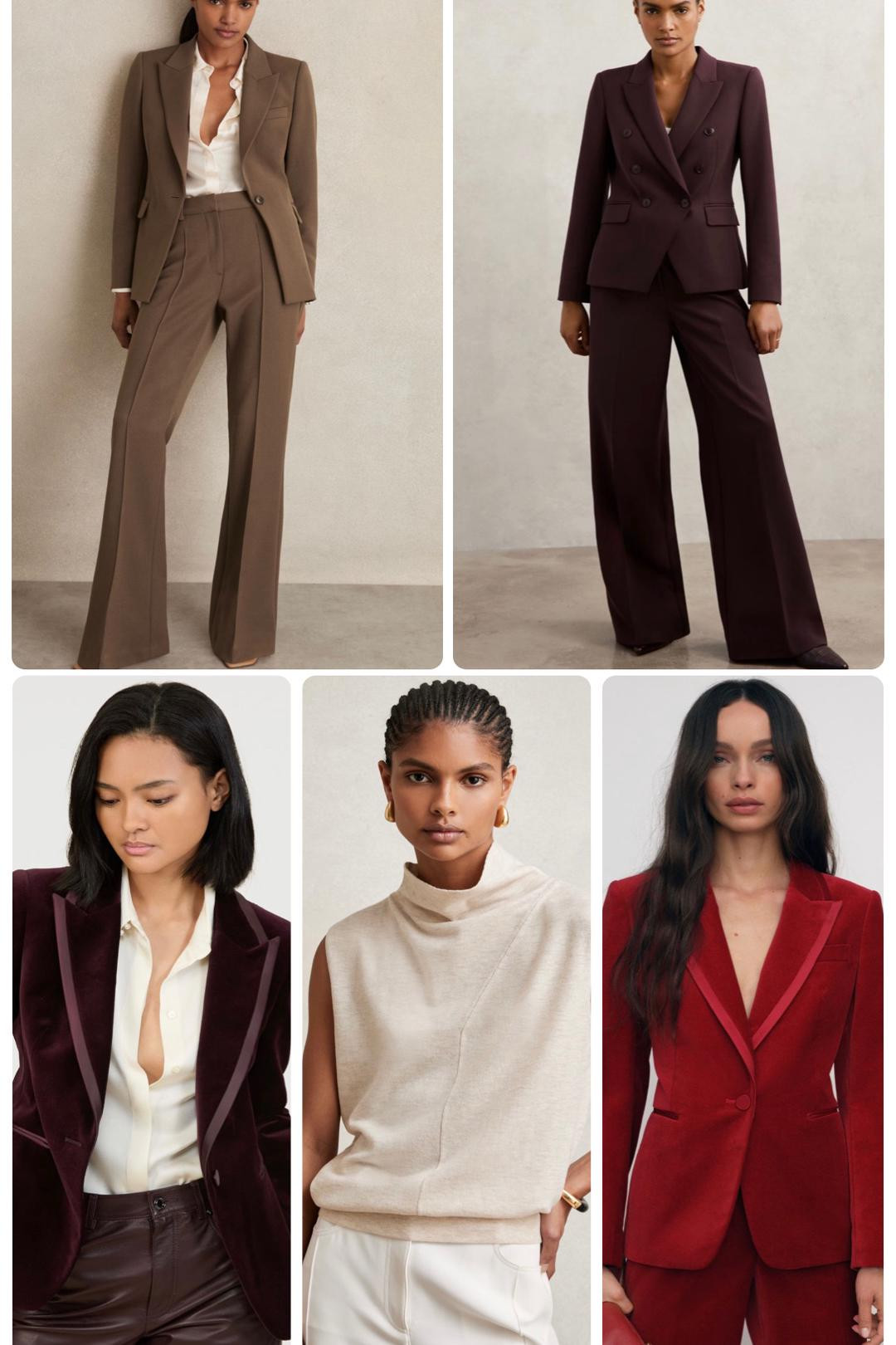 Here are some lovely suits and a wool slouched top from REISS!

#LTKautumn #LTKstyletip #LTKuk